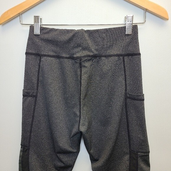 Dark Grey Activewear Mesh Leggings S/M - Picture 7 of 9